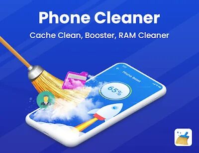 Скачать Очиститель телефона - очиститель кеша, Cleaner [Полная версия] RU apk на Андроид