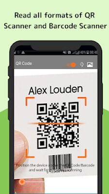 Скачать QR сканер - QR коды [Unlocked] RU apk на Андроид