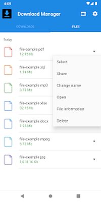 Скачать Менеджер закачек [Полная версия] RU apk на Андроид