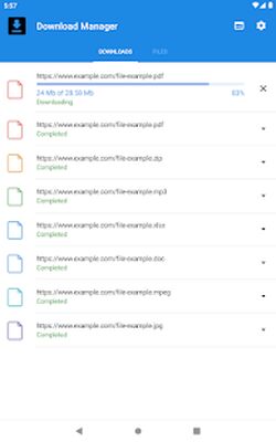 Скачать Менеджер закачек [Полная версия] RU apk на Андроид
