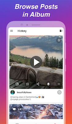 Скачать Загрузчик для Instagram - Репост и Мульти-аккаунты [Premium] RU apk на Андроид