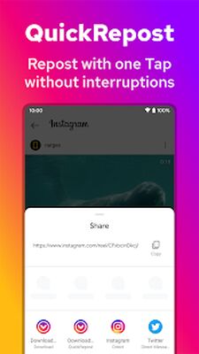 Скачать Downloader for Instagram: Video Photo Story Saver [Без рекламы] RUS apk на Андроид