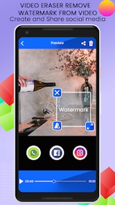 Скачать Remove Watermark from Video-Video Eraser [Premium] RUS apk на Андроид