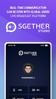 Скачать SGETHER Studio - Live Stream [Без рекламы] RUS apk на Андроид