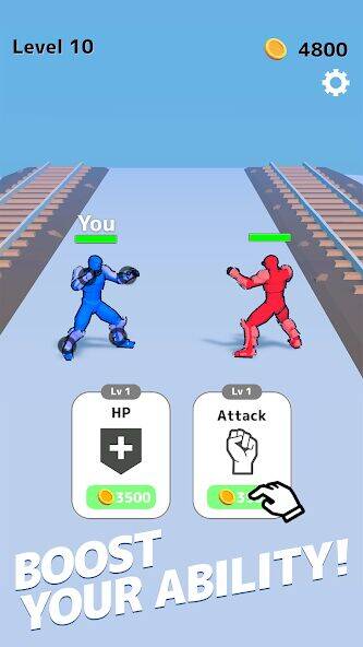 Скачать взломанную Draw Action: Freestyle Fight [Мод меню] MOD apk на Андроид