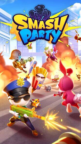Скачать взломанную Smash Party - Hero Action Game [Бесплатные покупки] MOD apk на Андроид