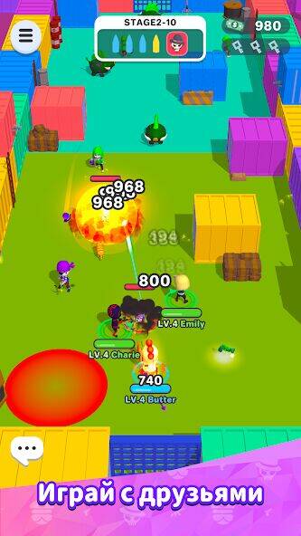 Скачать взломанную Smash Party - Hero Action Game [Бесплатные покупки] MOD apk на Андроид