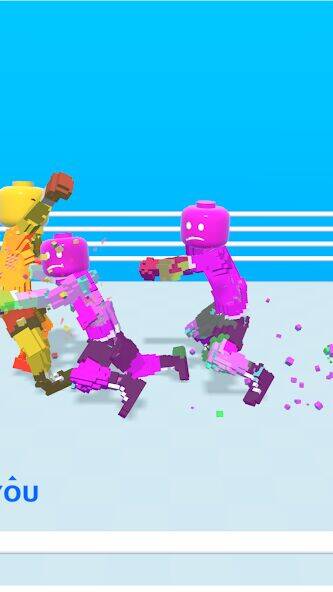 Скачать взломанную Block Fighter: Boxing Battle [Бесплатные покупки] MOD apk на Андроид