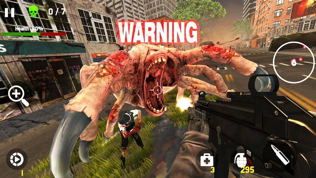 Скачать взломанную Zombie Hunter - Shooting Game [Мод меню] MOD apk на Андроид