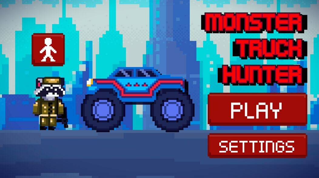 Скачать взломанную Monster Truck Hunter [Много денег] MOD apk на Андроид