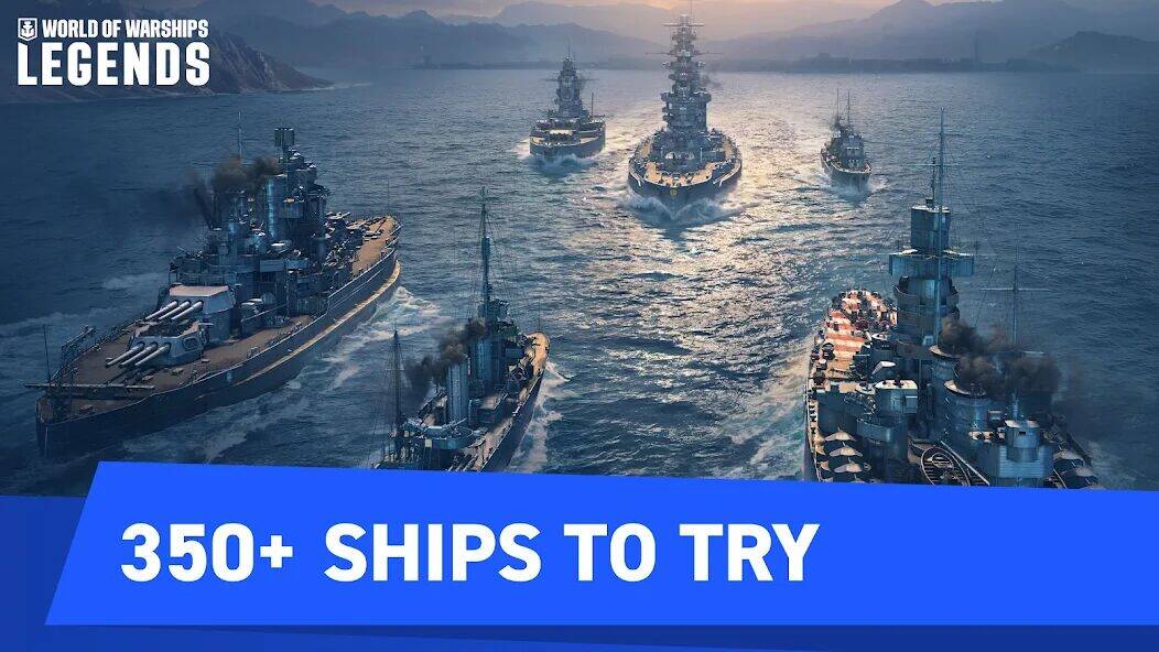 Скачать взломанную World of Warships Legends [Много монет] MOD apk на Андроид