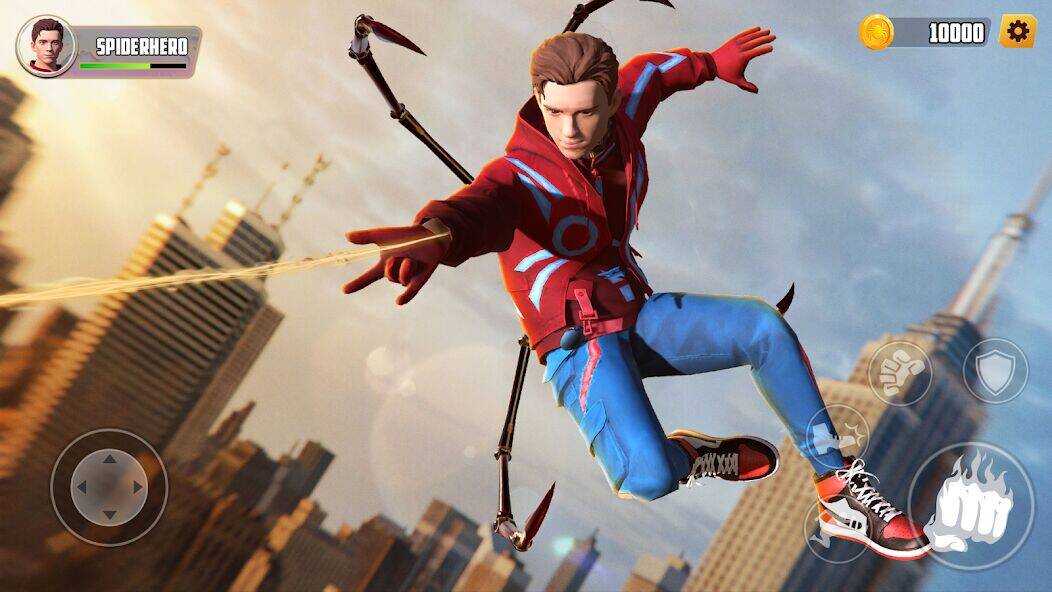 Скачать взломанную Spider Hero Man: Multiverse [Мод меню] MOD apk на Андроид