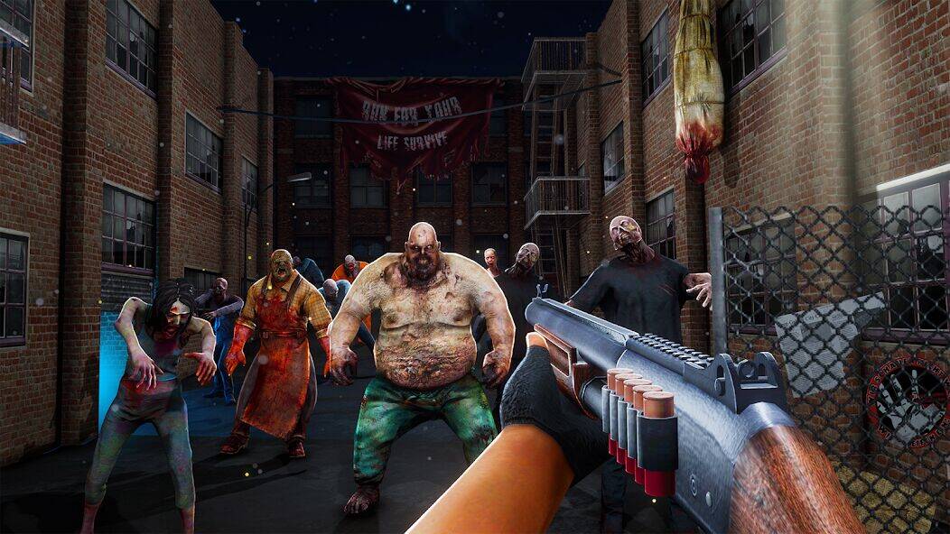 Скачать взломанную Zombination - Zombie Games [Много денег] MOD apk на Андроид