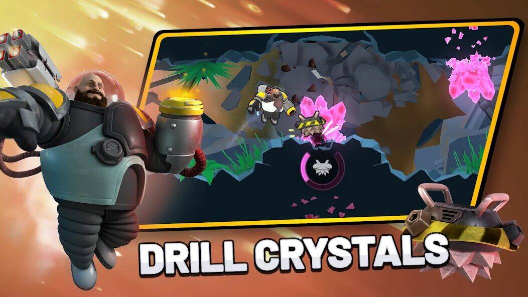 Скачать взломанную Drill Wars [Много монет] MOD apk на Андроид