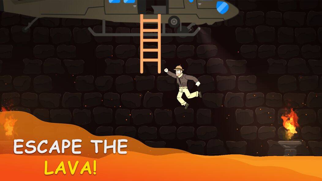 Скачать взломанную Volcano Escape [Много денег] MOD apk на Андроид