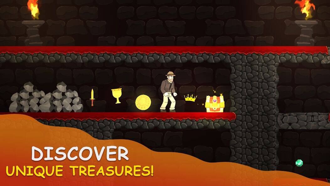 Скачать взломанную Volcano Escape [Много денег] MOD apk на Андроид