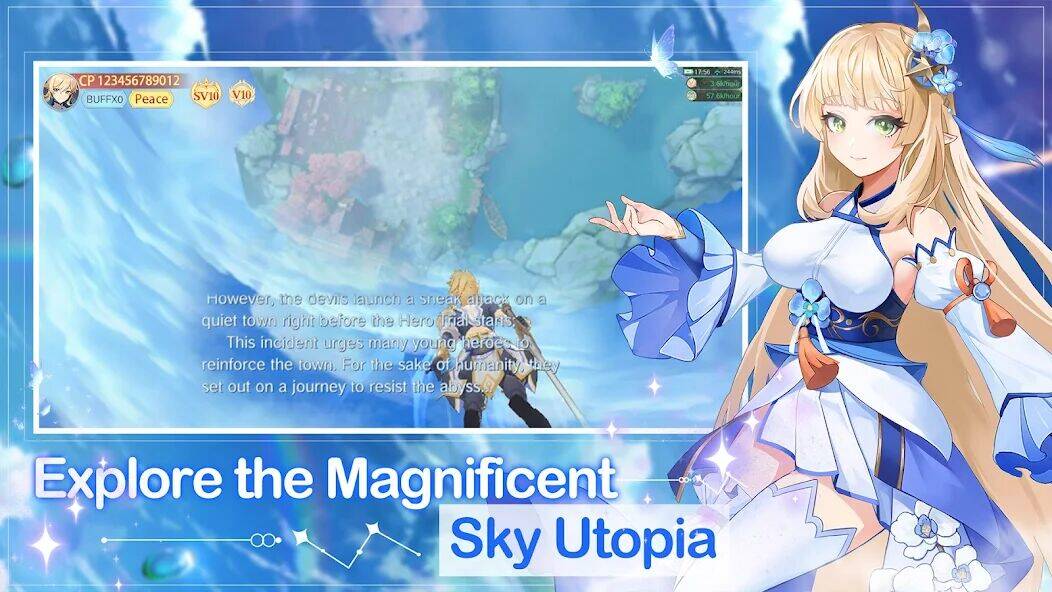 Скачать взломанную Sky Utopia [Мод меню] MOD apk на Андроид