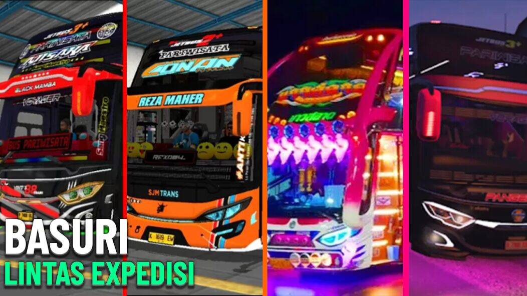 Скачать взломанную Bus Basuri Lintas Expedisi [Бесплатные покупки] MOD apk на Андроид