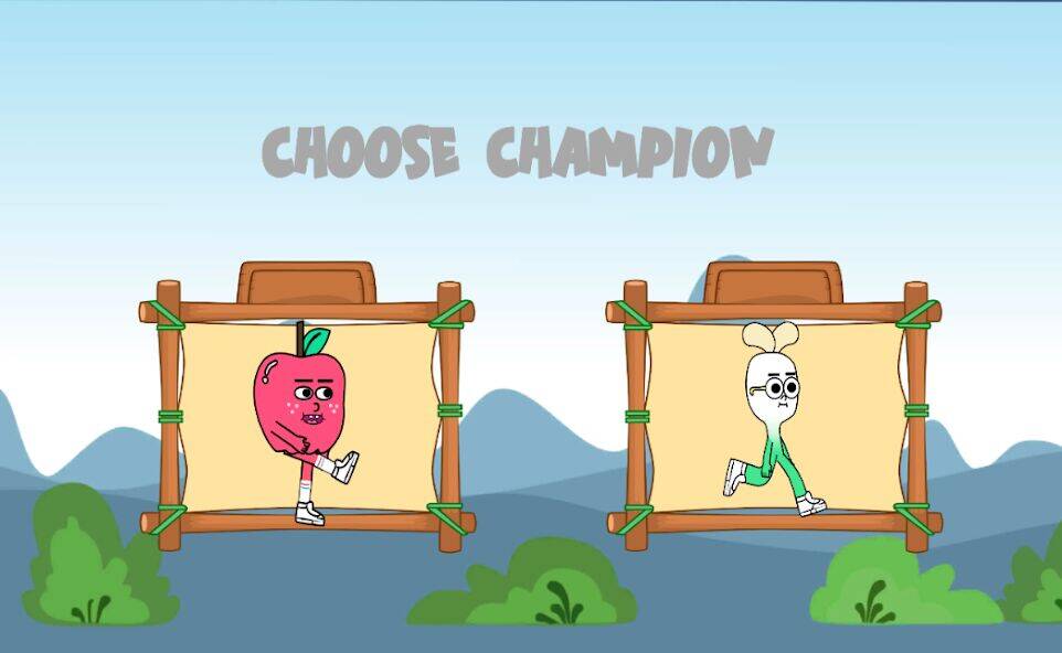 Скачать взломанную apple and onion running game [Мод меню] MOD apk на Андроид