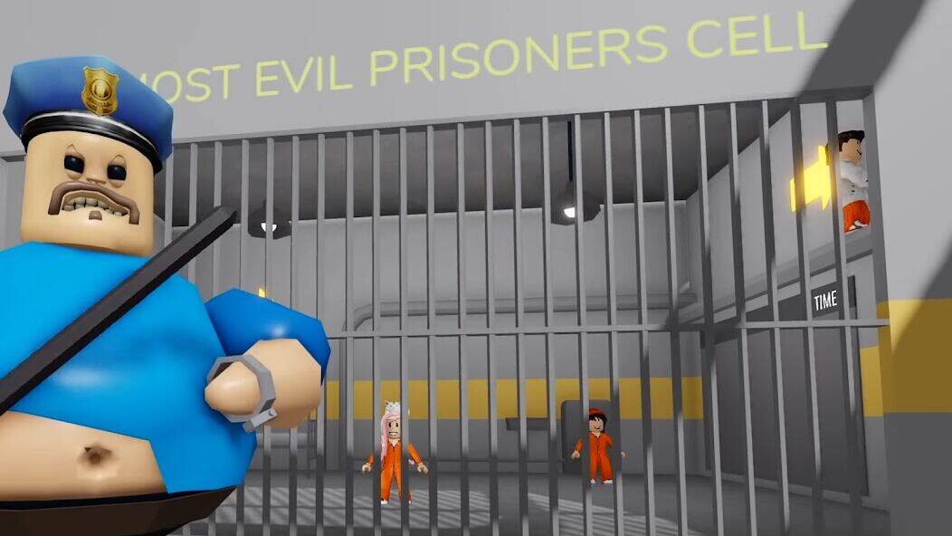 Скачать взломанную Barry Prison Escape JailBreak [Много монет] MOD apk на Андроид