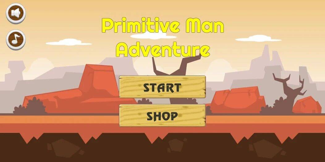 Скачать взломанную Primitive Man Adventure [Много денег] MOD apk на Андроид