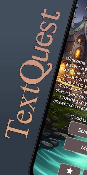 Скачать взломанную TextQuest - AI Chat RPG Game [Бесплатные покупки] MOD apk на Андроид