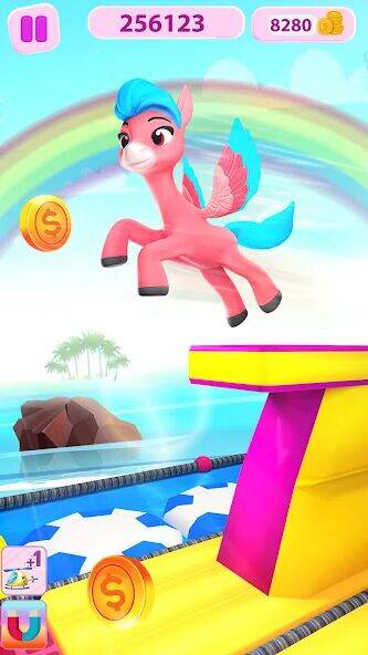 Скачать взломанную Unicorn Kingdom: Running Games [Мод меню] MOD apk на Андроид