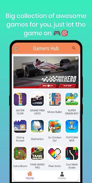 Скачать взломанную Gamers Hub: play and earn [Много монет] MOD apk на Андроид