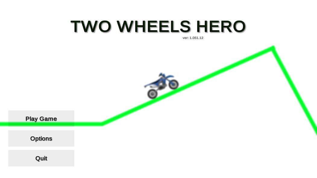 Скачать взломанную Two Wheels Hero [Мод меню] MOD apk на Андроид