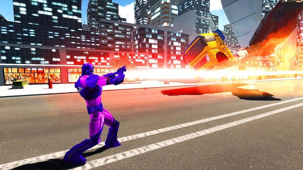 Скачать взломанную Super city hero:Iron Hero War [Мод меню] MOD apk на Андроид