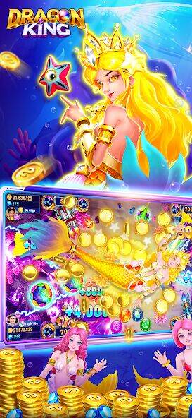 Скачать взломанную Dragon King:fish table games [Бесплатные покупки] MOD apk на Андроид