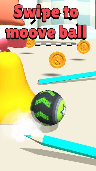Скачать взломанную Шарик Катится - Going Ball 3d [Мод меню] MOD apk на Андроид