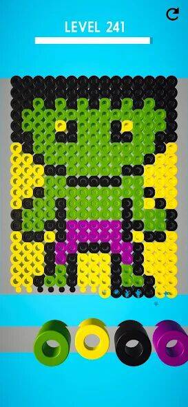 Скачать взломанную Hama Beads: Colorful Puzzles [Много денег] MOD apk на Андроид
