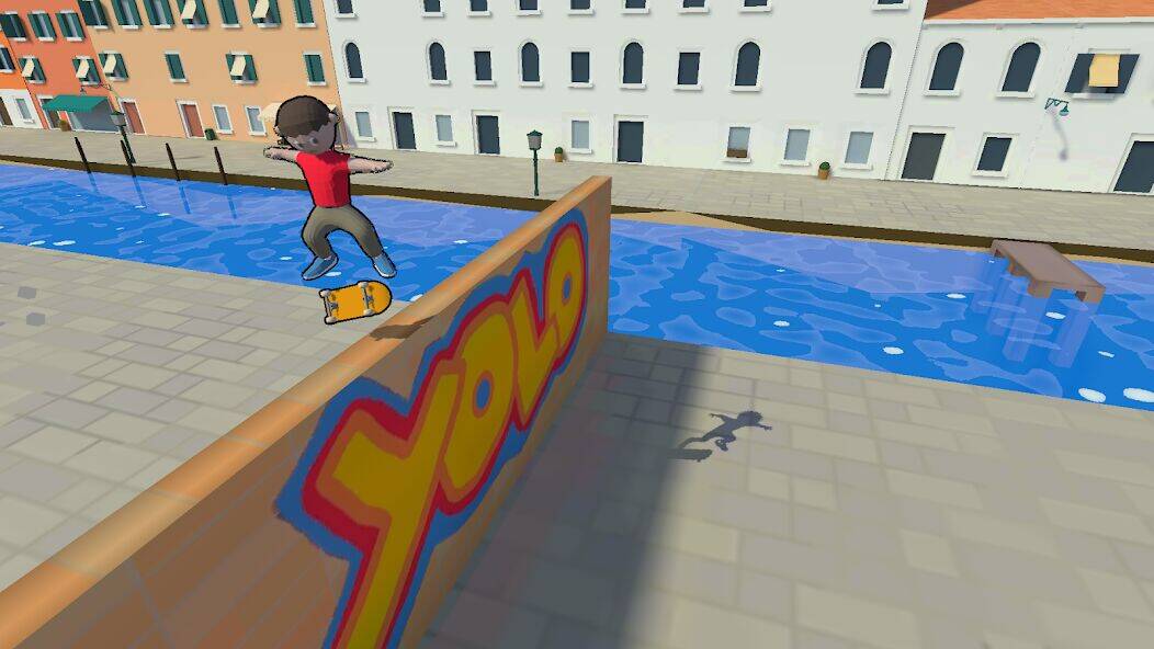 Скачать взломанную Skate King: Skateboard Stunts [Бесплатные покупки] MOD apk на Андроид