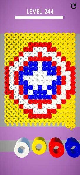 Скачать взломанную Hama Beads: Colorful Puzzles [Мод меню] MOD apk на Андроид