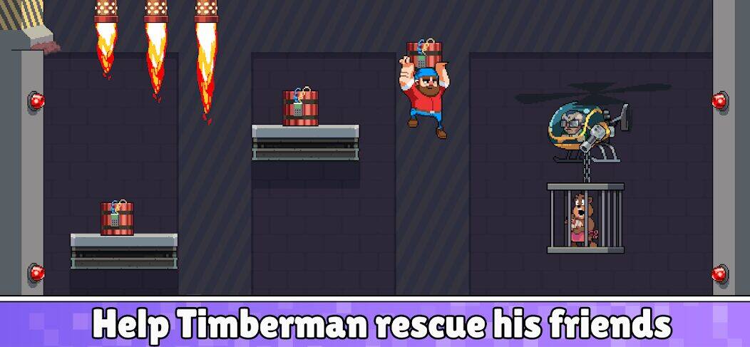 Скачать взломанную Timberman The Big Adventure [Много денег] MOD apk на Андроид