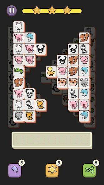 Скачать взломанную Match 3 Animal - Zen Puzzle [Много денег] MOD apk на Андроид