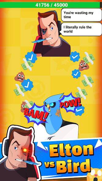 Скачать взломанную Super Media Hero: Emoji War [Много монет] MOD apk на Андроид