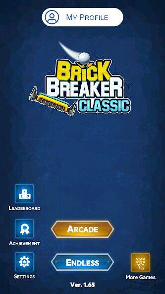 Скачать взломанную Brick Breaker Classic [Бесплатные покупки] MOD apk на Андроид