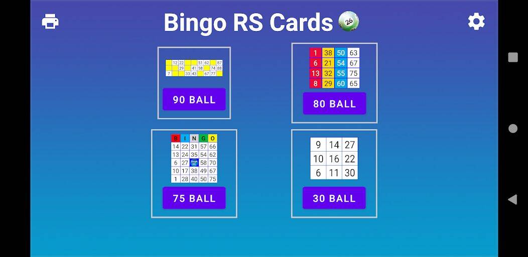 Скачать взломанную Bingo RS Cards [Бесплатные покупки] MOD apk на Андроид