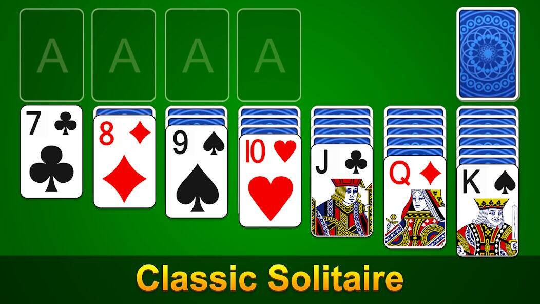 Скачать взломанную Solitaire - Classic Card Game [Много денег] MOD apk на Андроид