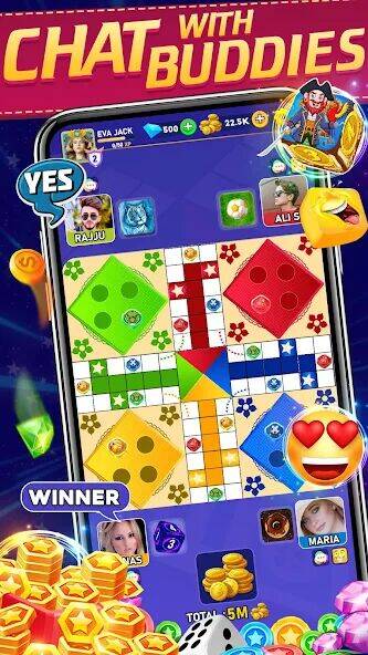 Скачать взломанную Ludo Master Ludo Dice King [Мод меню] MOD apk на Андроид