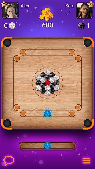 Скачать взломанную Carrom Lure - игра в бильярд [Мод меню] MOD apk на Андроид