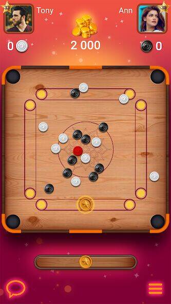 Скачать взломанную Carrom Lure - игра в бильярд [Мод меню] MOD apk на Андроид