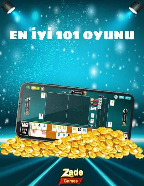 Скачать взломанную 101 Yüzbir Okey Zade Games [Мод меню] MOD apk на Андроид