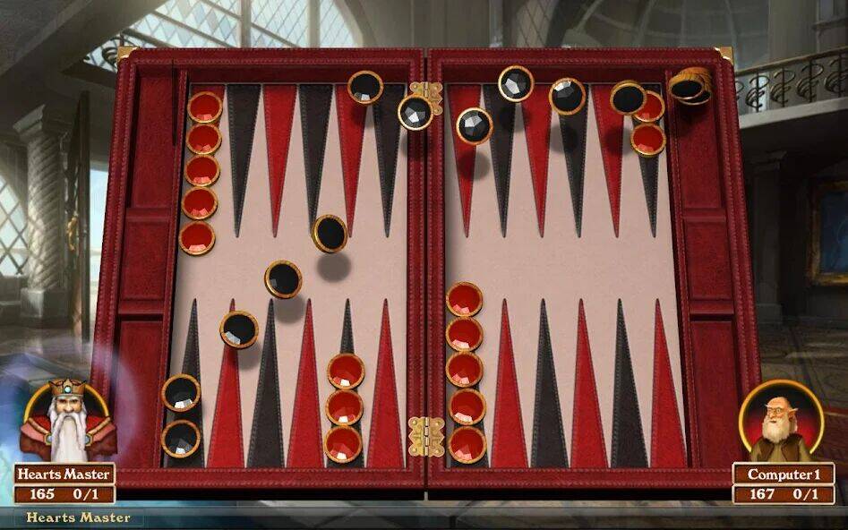 Скачать взломанную Hardwood Backgammon [Много монет] MOD apk на Андроид