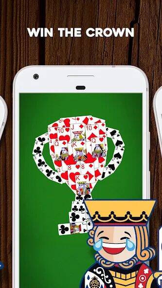 Скачать взломанную Crown Solitaire: Card Game [Много монет] MOD apk на Андроид