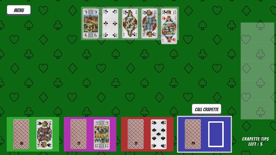 Скачать взломанную Crapette multiplayer solitaire [Мод меню] MOD apk на Андроид