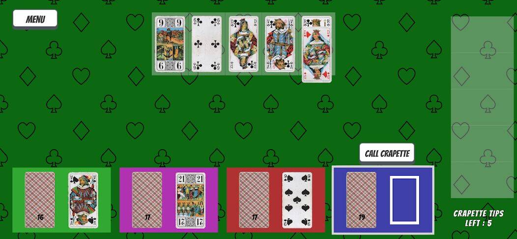 Скачать взломанную Crapette multiplayer solitaire [Мод меню] MOD apk на Андроид