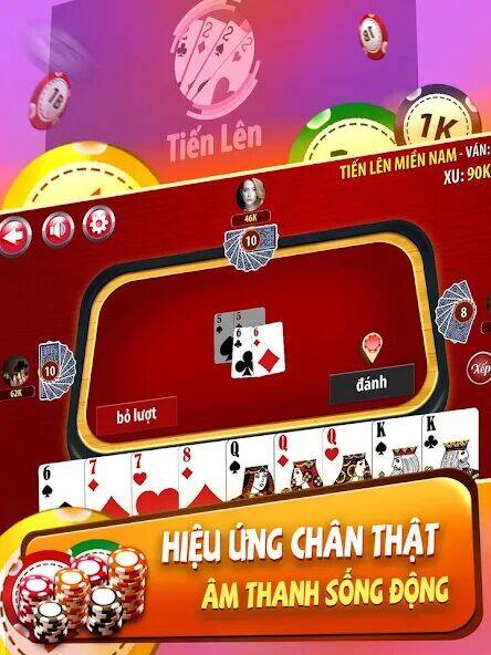 Скачать взломанную Tiến Lên Miền Nam - Tien Len [Мод меню] MOD apk на Андроид